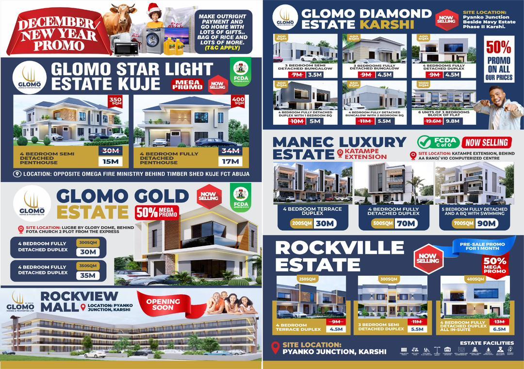 De-Mark Royal Estate – 1 Bedroom Block of Flats